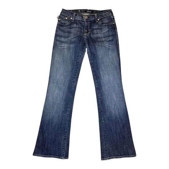 Rock & Republic Women's Low Rise Bootcut Jeans Size 4 (27) Dark‎ Blue - Picture 1 of 6